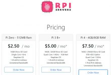 RPiServers全场3.14美元/首月，最高配置4核8G/256GB SSD/无限流量/1Gbps带宽，得克萨斯州斯普林机房，支持支付宝_vps加油站