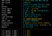 vHost越南vps测评：原生IP解锁越南NetFlix等流媒体，硬件也不错，但是三网绕路且到国内速度慢_vps加油站