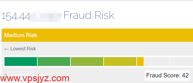 OneTechCloud美国双ISP VPS scamalytics IP风险检测