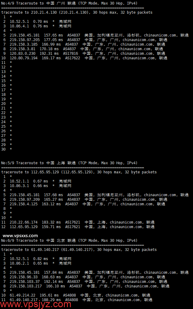 OneTechCloud美国双ISP VPS联通回程路由