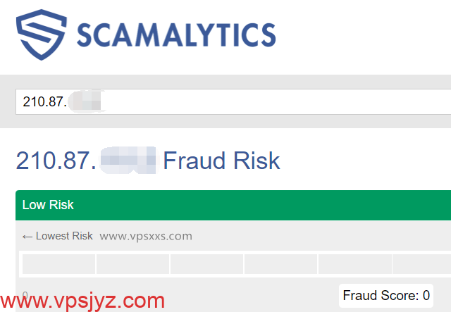 scamalytics IP风险检测