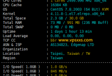 zlidc中国台湾VPS测评：电信CN2三网回程直连，看视频10万+速度，原生IP解锁台湾Tiktok\香港Netflix等_vps加油站