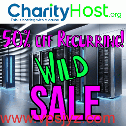 CharityHost美国VPS五折
