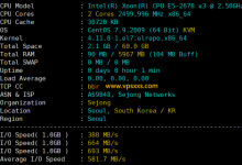 HostKVM韩国原生IP VPS测评:双ISP韩国住宅IP,IP纯净度极高,适合Tiktok运营_vps加油站