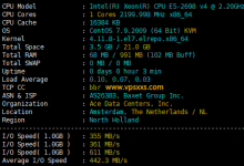 justhost荷兰VPS测评：三网往返直连（移动去程绕美国），速度一般，美国原生IP_vps加油站