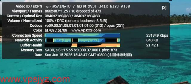 搬瓦工日本DC39 v2机房VPS看youtube