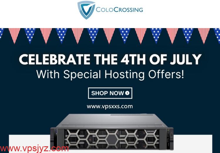 ColoCrossing2025年美国独立日促销