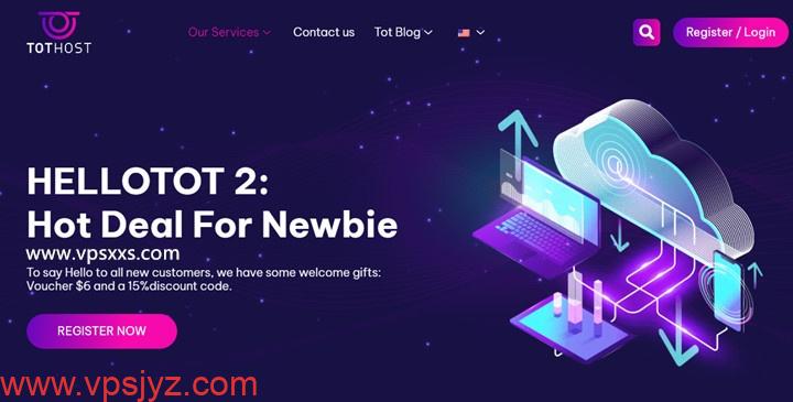 TotHost越南VPS:2.25美元/月,越南原生IP/越南双ISP/越南多IP VDS,支持支付宝/Paypal_vps加油站