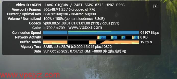 Tudcloud美国西雅图Premium VPS看youtube