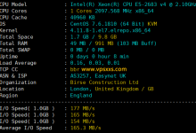 丽萨主机英国catixs VPS测评：双ISP英国原生IP，移动往返CMIN2电信联通回程AS9929，看视频11万+速度，TK直播无需中转_vps加油站