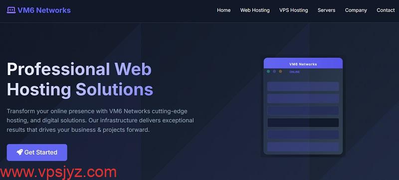 VM6 Networks英国AMD Ryzen 9 7900 VPS:1核1G DDR5/25GB NVMe/2TB流量/10Gbps/3英镑/月_vps加油站