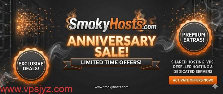SmokyHosts美国洛杉矶/布法罗/堪萨斯VPS:7美元/年,印度VPS加拿大服务器40.47美元/年起_vps加油站