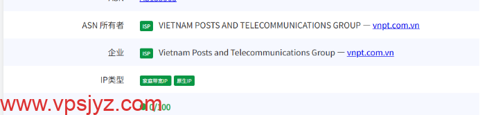 莱卡云越南isp526