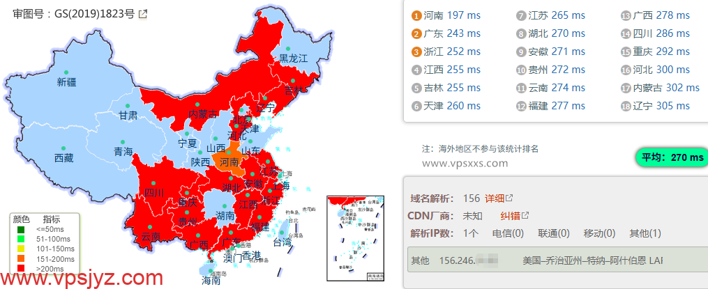 AkileCloud日本JPHyper VPS国内ping