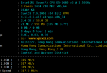 华纳云香港轻量云服务器测评:双ISP香港原生IP,三网往返直连移动回程CMIN2,跑满200M带宽看视频11万+速度_vps加油站