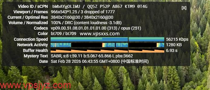 荫云英国新双ISP VPS看youtube