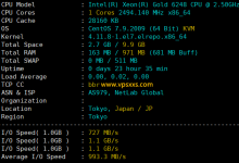 ZgoCloud日本东京VPS测评：看视频18万+速度，三网往返直连延迟低，流媒体人工智能解锁优异_vps加油站