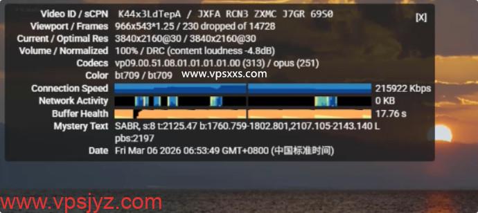 华纳云日本轻量服务器看youtube