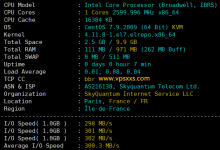 荫云法国双ISP VPS测评:罕见的法国原生家庭IP,25端口开放,三网回程直连,Tiktok直播需欧洲优化线路中转_vps加油站