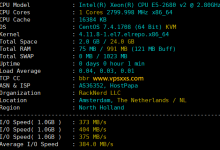 RackNerd荷兰VPS测评：荷兰原生IP流媒体解锁好，25端口开放所有邮箱通讯正常，三网往返直连看视频8万+速度_vps加油站