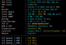 AlexHost英国VPS测评：看视频12万+速度，流畅4K清晰度，三网往返直连，无限流量可中转英国Tiktok家宽IP做直播_vps加油站