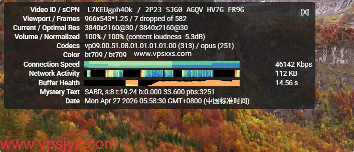 ColoCrossing爱尔兰VPS看youtube