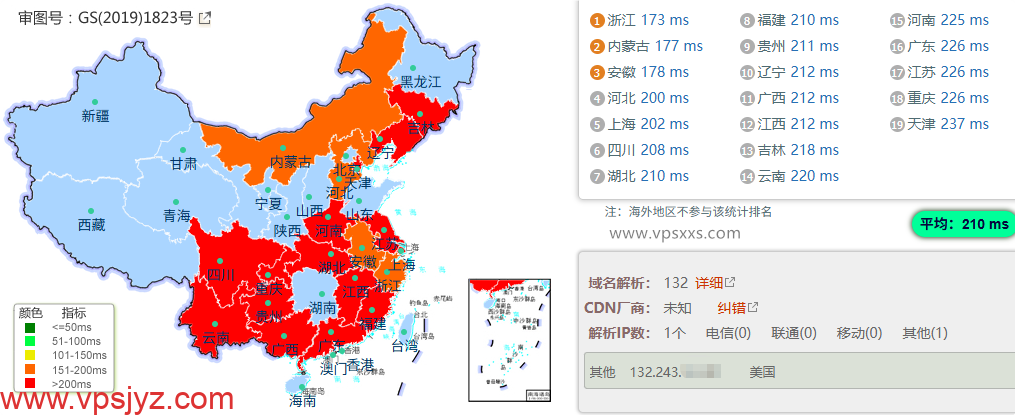 AlexHost瑞士VPS国内ping