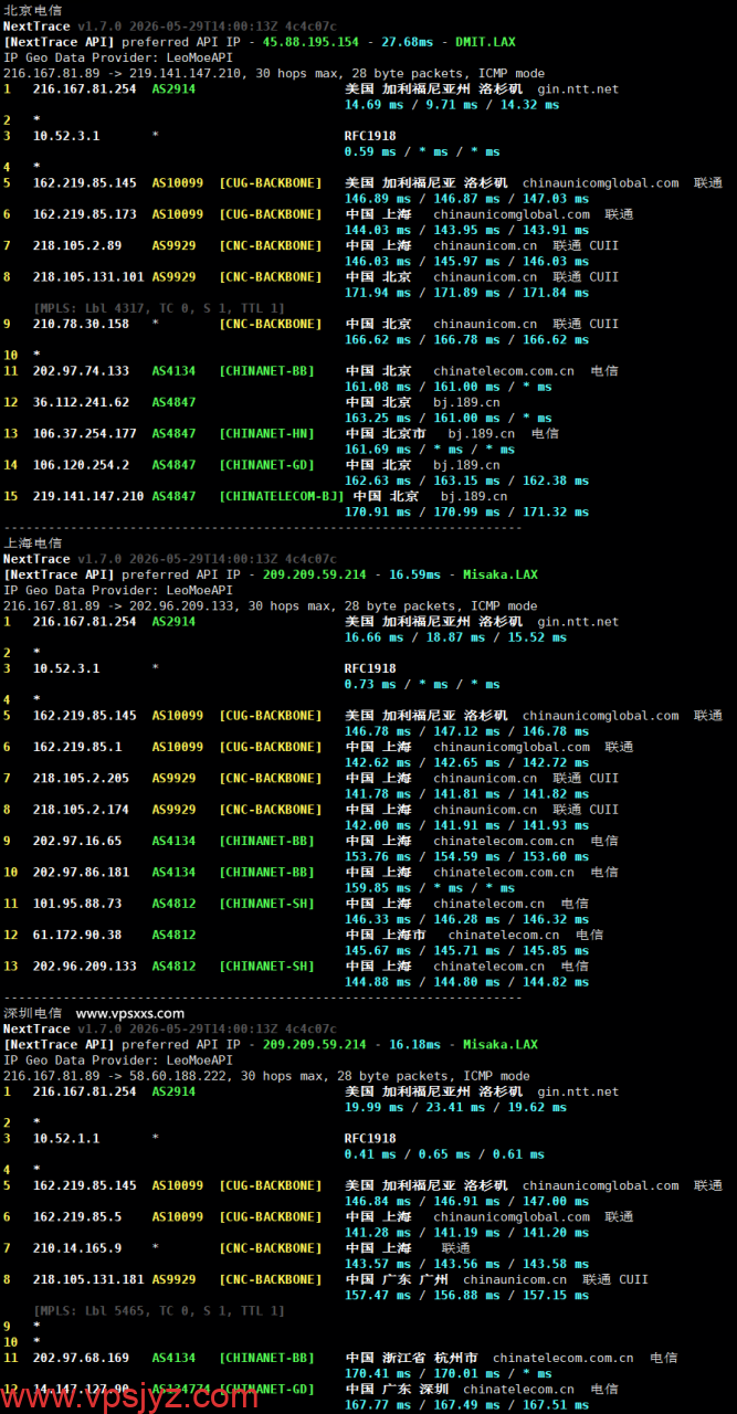 ZgoCloud洛杉矶AMD ISP VPS电信回程路由