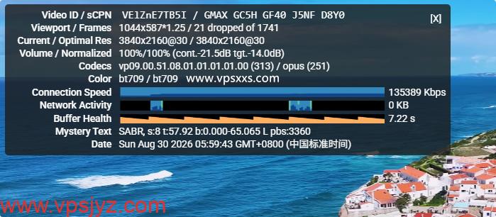 QQG.NET美国9929 VPS看youtube