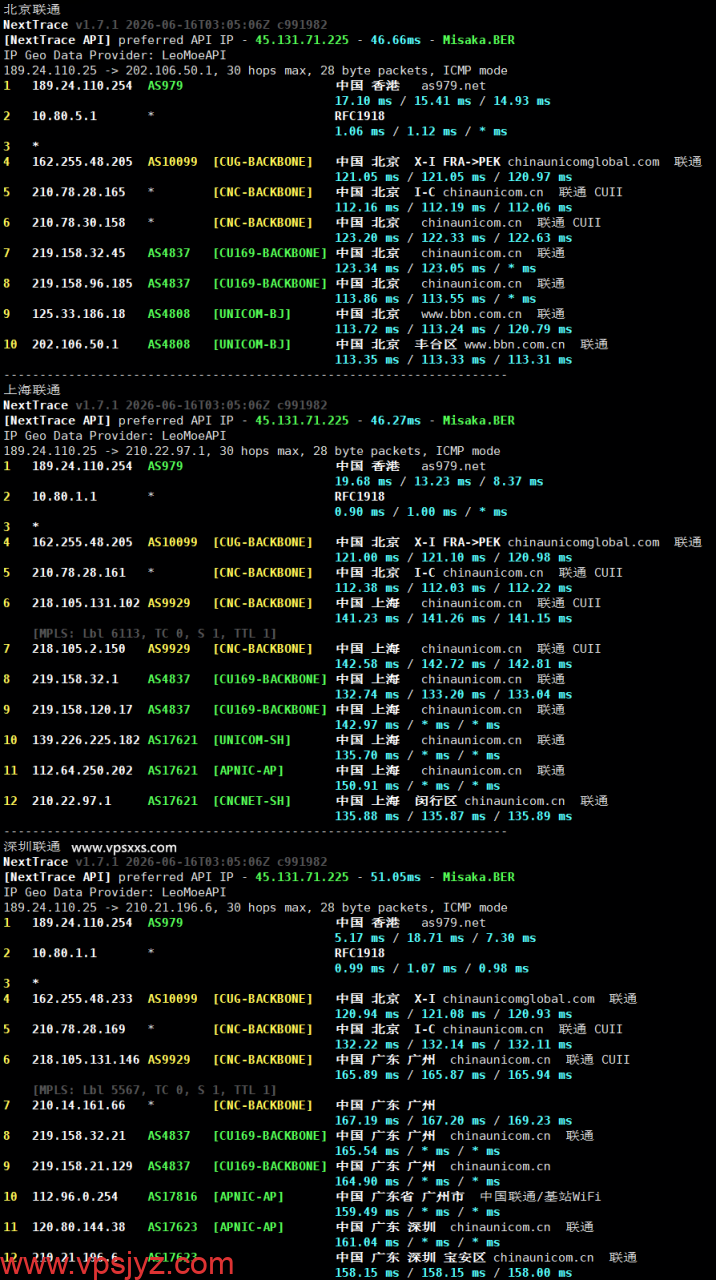 ZgoCloud德国AMD VPS联通回程路由