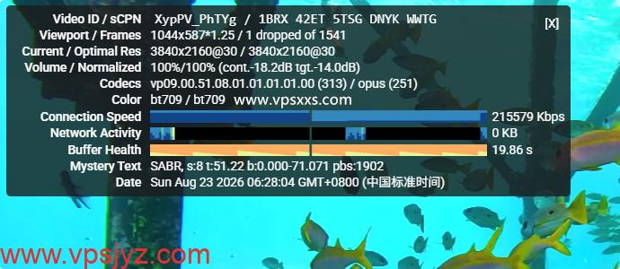 云途德国VPS看youtube